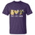 Funny Peace Love Banana T Shirt Cute Banana Peace Sign Heart - Wonder Print Shop