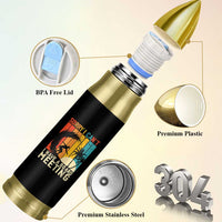 Funny Surfing Lover Bullet Tumbler Sorry I Cant I Have A Board Meeting Surfer - Wonder Print Shop