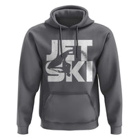 Jet Ski Rider Hoodie Water Sports Watercraft Skiing Jetski - Wonder Print Shop