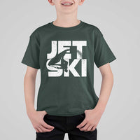 Jet Ski Rider T Shirt For Kid Water Sports Watercraft Skiing Jetski - Wonder Print Shop