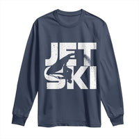 Jet Ski Rider Long Sleeve Shirt Water Sports Watercraft Skiing Jetski - Wonder Print Shop
