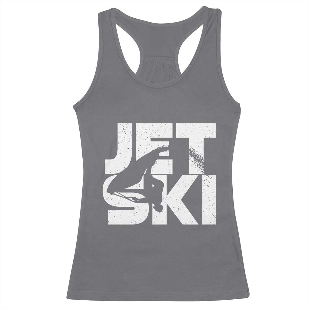 Jet Ski Rider Racerback Tank Top Water Sports Watercraft Skiing Jetski - Wonder Print Shop