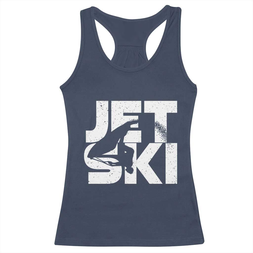 Jet Ski Rider Racerback Tank Top Water Sports Watercraft Skiing Jetski - Wonder Print Shop