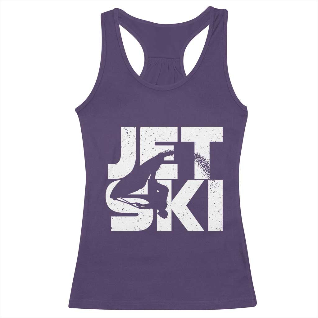 Jet Ski Rider Racerback Tank Top Water Sports Watercraft Skiing Jetski - Wonder Print Shop