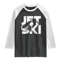 Jet Ski Rider Raglan Shirt Water Sports Watercraft Skiing Jetski - Wonder Print Shop