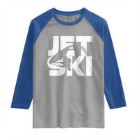 Jet Ski Rider Raglan Shirt Water Sports Watercraft Skiing Jetski - Wonder Print Shop