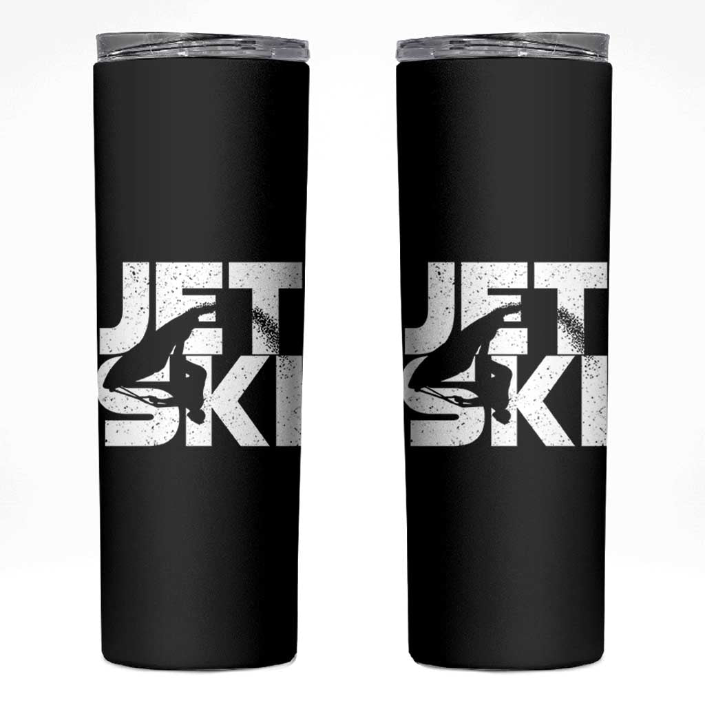 Jet Ski Rider Skinny Tumbler Water Sports Watercraft Skiing Jetski - Wonder Print Shop