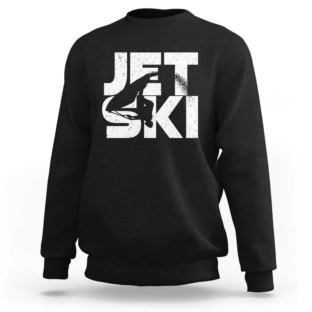 Jet Ski Rider Sweatshirt Water Sports Watercraft Skiing Jetski - Wonder Print Shop