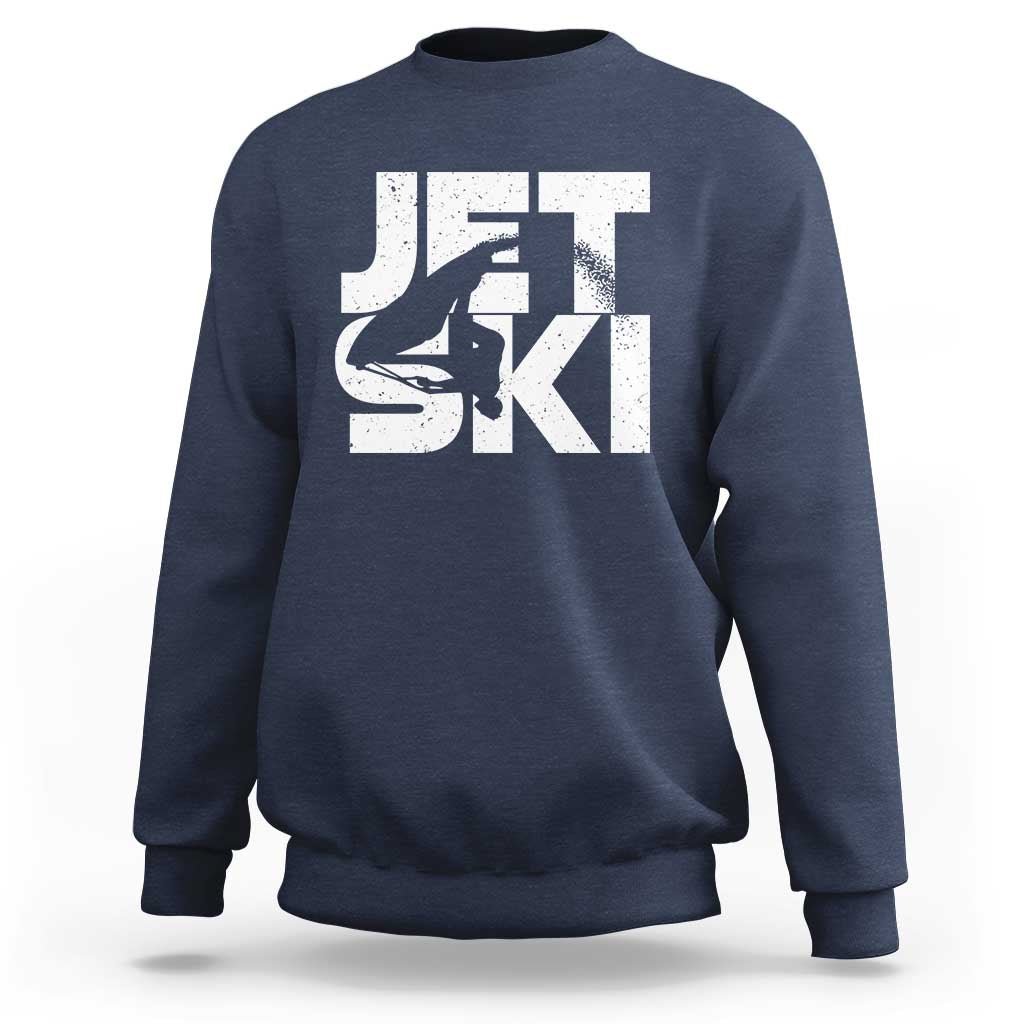Jet Ski Rider Sweatshirt Water Sports Watercraft Skiing Jetski - Wonder Print Shop