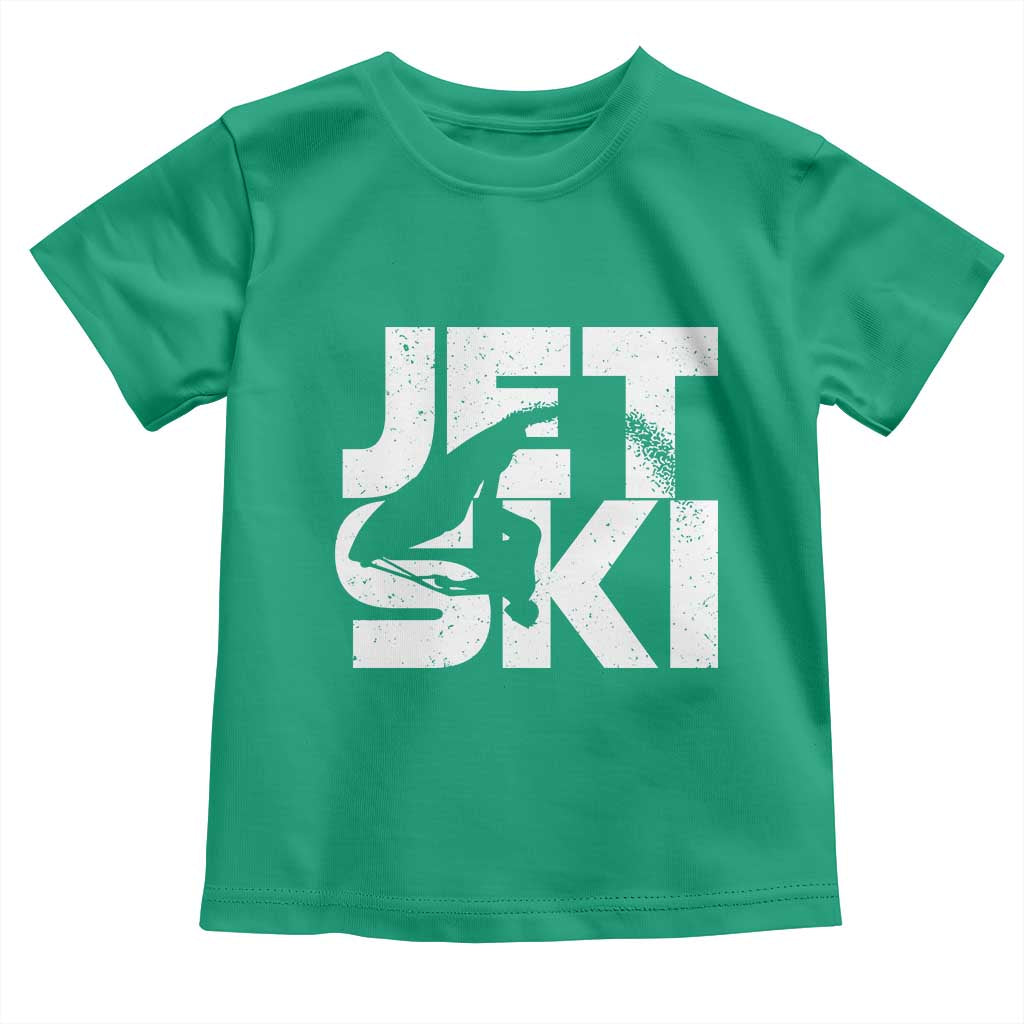 Jet Ski Rider Toddler T Shirt Water Sports Watercraft Skiing Jetski - Wonder Print Shop