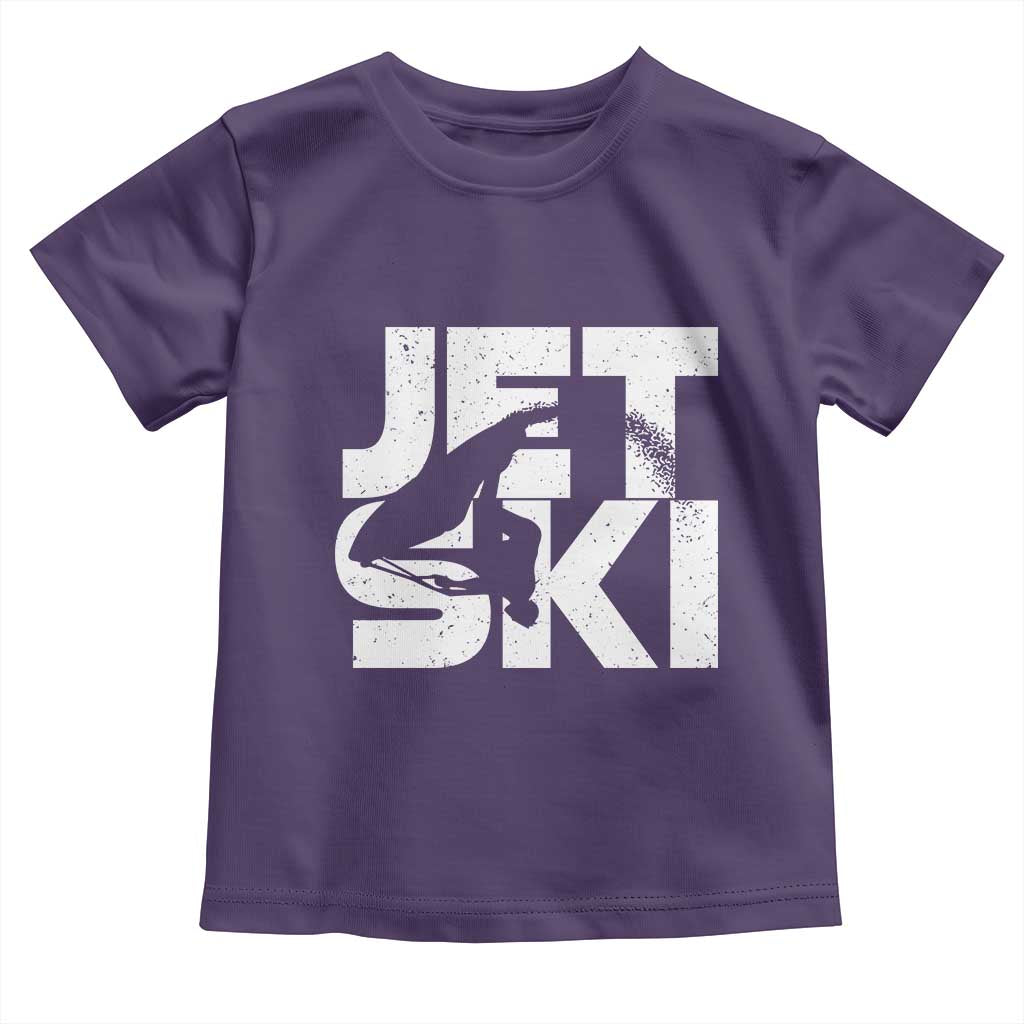 Jet Ski Rider Toddler T Shirt Water Sports Watercraft Skiing Jetski - Wonder Print Shop