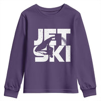 Jet Ski Rider Youth Sweatshirt Water Sports Watercraft Skiing Jetski - Wonder Print Shop