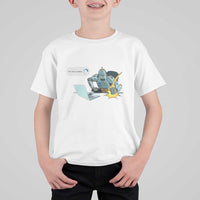 Funny I Am Not A Robot T Shirt For Kid Captcha Bot Login Programmer Computer - Wonder Print Shop