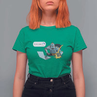 Funny I Am Not A Robot T Shirt For Women Captcha Bot Login Programmer Computer - Wonder Print Shop