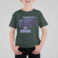Funny Programmer T Shirt For Kid Roses Are Red Violets Are Blue Unexpected On Line 32 - Wonder Print Shop