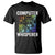 Computer Technician T Shirt Computer Whisperer IT Tech Support Devices - Wonder Print Shop