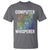 Computer Technician T Shirt Computer Whisperer IT Tech Support Devices - Wonder Print Shop