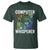 Computer Technician T Shirt Computer Whisperer IT Tech Support Devices - Wonder Print Shop