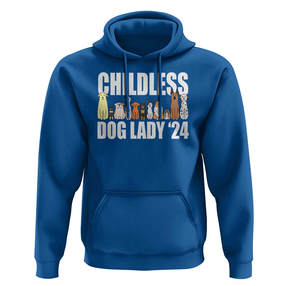 Childless Dog Lady 24 Hoodie Harris For President Puppy - Wonder Print Shop