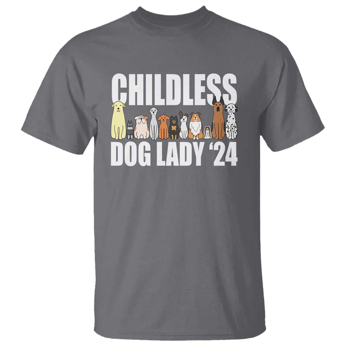 Childless Dog Lady 24 T Shirt Harris For President Puppy - Wonder Print Shop