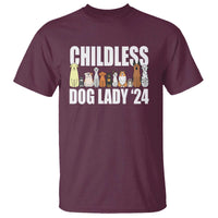 Childless Dog Lady 24 T Shirt Harris For President Puppy - Wonder Print Shop