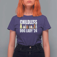 Childless Dog Lady 24 T Shirt For Women Harris For President Puppy - Wonder Print Shop