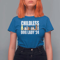 Childless Dog Lady 24 T Shirt For Women Harris For President Puppy - Wonder Print Shop