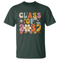 Class Of 2037 T Shirt Back To School Retro Groove Flower Pencil Apple - Wonder Print Shop