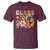 Class Of 2037 T Shirt Back To School Retro Groove Flower Pencil Apple - Wonder Print Shop