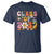 Class Of 2037 T Shirt Back To School Retro Groove Flower Pencil Apple - Wonder Print Shop