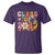 Class Of 2037 T Shirt Back To School Retro Groove Flower Pencil Apple - Wonder Print Shop