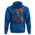 Native American Indian Chief Skull Headdress Vintage USA Flag Hoodie - Wonder Print Shop