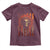 Native American Indian Chief Skull Headdress Vintage USA Flag Toddler T Shirt - Wonder Print Shop