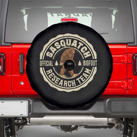 Funny Bigfoot Research Team Spare Tire Cover Retro Official Sasquatch Forest Stroll - Wonder Print Shop