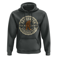 Funny Bigfoot Research Team Hoodie Retro Official Sasquatch Forest Stroll - Wonder Print Shop