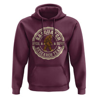 Funny Bigfoot Research Team Hoodie Retro Official Sasquatch Forest Stroll - Wonder Print Shop