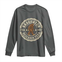 Funny Bigfoot Research Team Long Sleeve Shirt Retro Official Sasquatch Forest Stroll - Wonder Print Shop