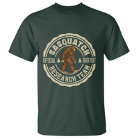 Funny Bigfoot Research Team T Shirt Retro Official Sasquatch Forest Stroll - Wonder Print Shop