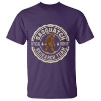 Funny Bigfoot Research Team T Shirt Retro Official Sasquatch Forest Stroll - Wonder Print Shop