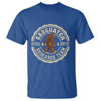 Funny Bigfoot Research Team T Shirt Retro Official Sasquatch Forest Stroll - Wonder Print Shop