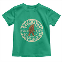 Funny Bigfoot Research Team Toddler T Shirt Retro Official Sasquatch Forest Stroll - Wonder Print Shop