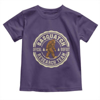 Funny Bigfoot Research Team Toddler T Shirt Retro Official Sasquatch Forest Stroll - Wonder Print Shop