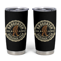 Funny Bigfoot Research Team Tumbler Cup Retro Official Sasquatch Forest Stroll - Wonder Print Shop