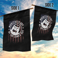 Funny When It Gets Hot My Top Comes Out Garden Flag Off Road Car American Flag - Wonder Print Shop