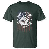 Funny When It Gets Hot My Top Comes Out T Shirt Off Road Car American Flag - Wonder Print Shop