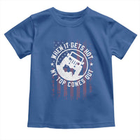 Funny When It Gets Hot My Top Comes Out Toddler T Shirt Off Road Car American Flag - Wonder Print Shop