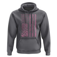 Off Road Car Wheel Pink Leopard Print American Flag Hoodie - Wonder Print Shop