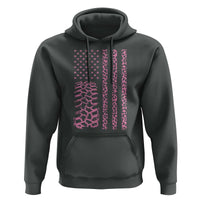 Off Road Car Wheel Pink Leopard Print American Flag Hoodie - Wonder Print Shop