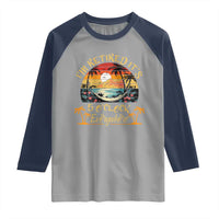 I Am Retired It Is 5 Oclock Everywhere Raglan Shirt Funny Retirement Summer - Wonder Print Shop