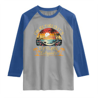 I Am Retired It Is 5 Oclock Everywhere Raglan Shirt Funny Retirement Summer - Wonder Print Shop